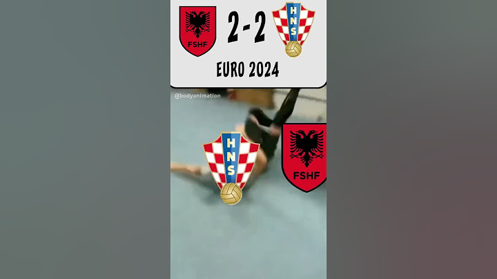 Hightlights of Croatia vs Albania 🔥 #Croatia #albania #EURO2024