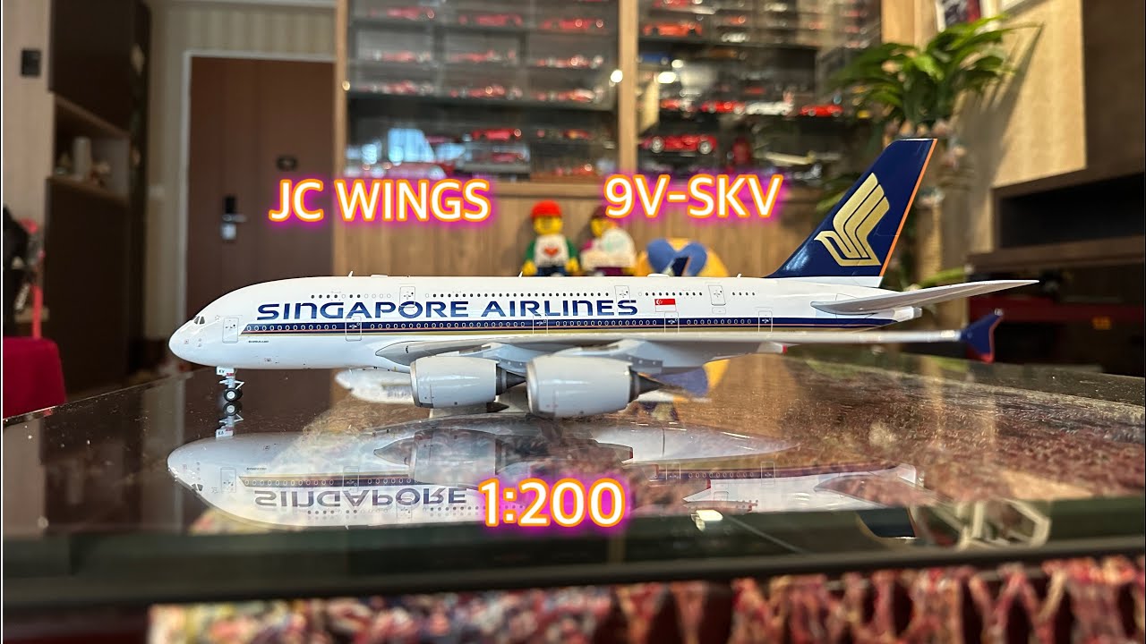 値下げしました シンガポール航空 エアバスA380 1⁄200 | 1:120