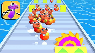 Number Run ​- All Levels Gameplay Android,ios (Part 12)