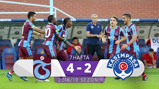 Trabzonspor (4-2) Kasımpaşa | 7. Hafta - 2018/19