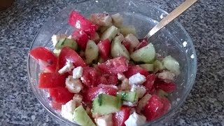 Шопский салат Шопский салат