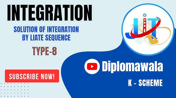 Solution of Integration by Type - 8 [ LIATE SEQUENCE ] #msbte #applied_maths #diploma
