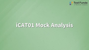 iCAT01 Mock Analysis - Testfunda