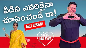 Ep-1 Sarath Love Story | Nisha Reaction | Full Comedy Drama with BTS | Sarath & Nisha Funny Video