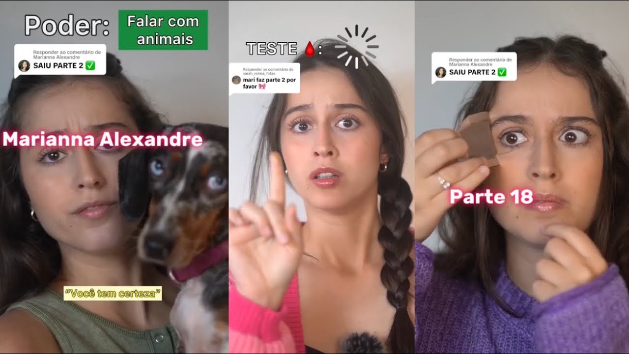 Os vídeos mais virais e engraçados da (Marianna Alexandre) Tente Não Rir Pt.18