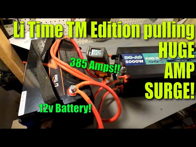 Reviewing the Li Time 12v 100ah TM Edition Battery! 