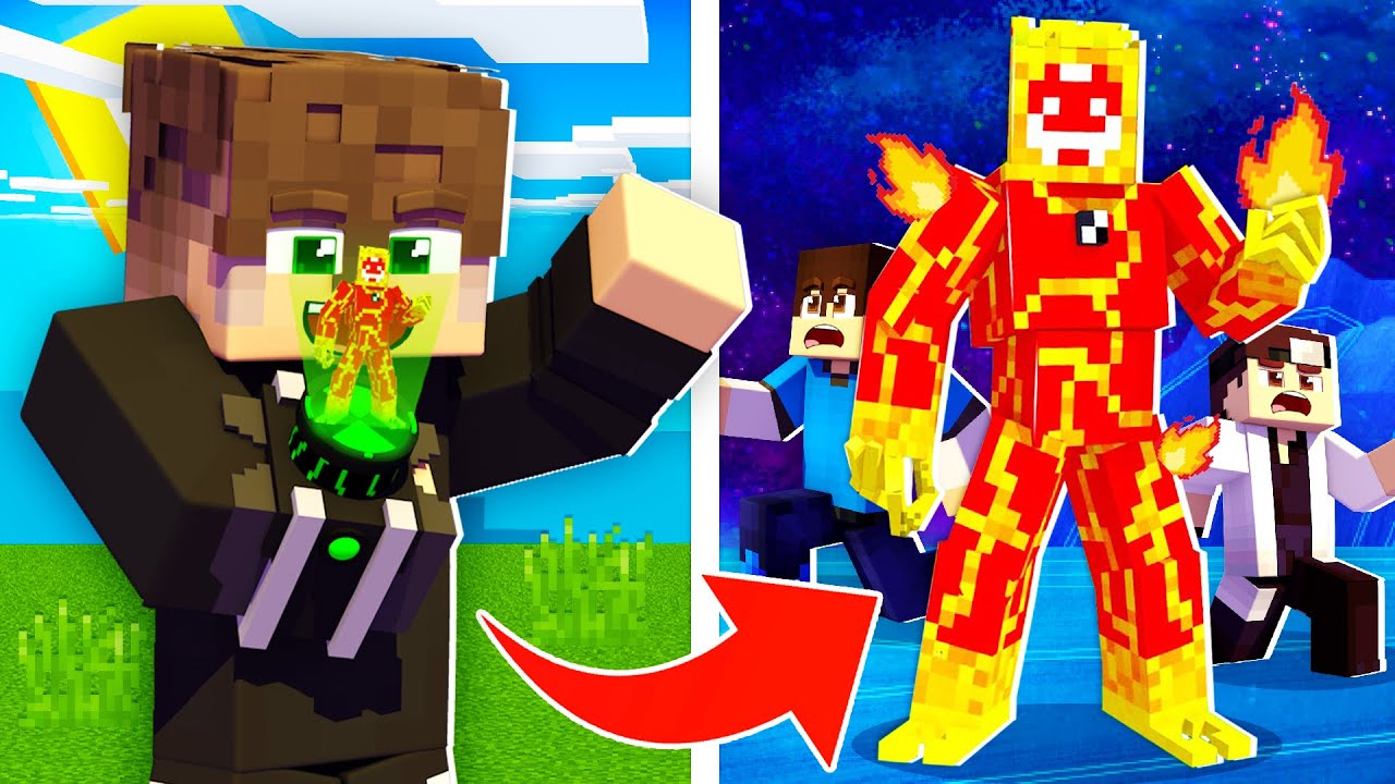 ΕΓΙΝΑ O ΒΕΝ 10 ΣΤΟ MINECRAFT!