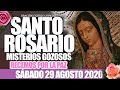 SANTO ROSARIO de Hoy Sábado 29 de Agosto de 2020|MISTERIOS GOZOSOS//VIRGEN MARÍA DE GUADALUPE