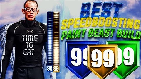 *NBA 2K*How To Make The Overpowered Speed Boosting Paint Beast In 2K20!! (Must WATCH!!)