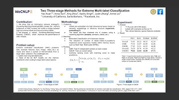 Two Three-stage Methods for Extreme Multi-label Classification