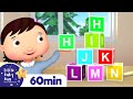 ABC School Song - Learn the Alphabet | +More Nursery Rhymes | ABCs and 123s | Little Baby Bum