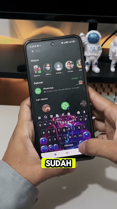 ubah tampilan status whatsapp ternyata bisa kita ubah sendiri, gini cara nya