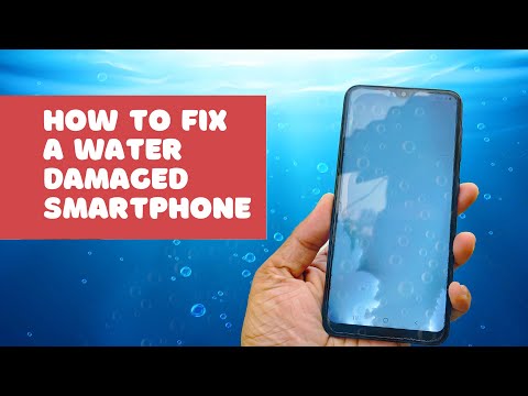 How to Fix Water Damaged Smart Phone Samsung a10 - No Display.