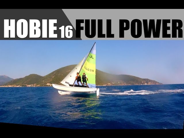 Hobie 16 full power joyride with commenary multi cam