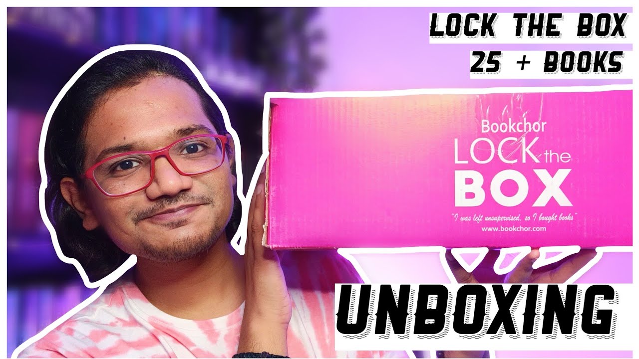 Bookchor's Lock The Box Chennai 2023 Unboxing & Book haul 📚📖 YouTube