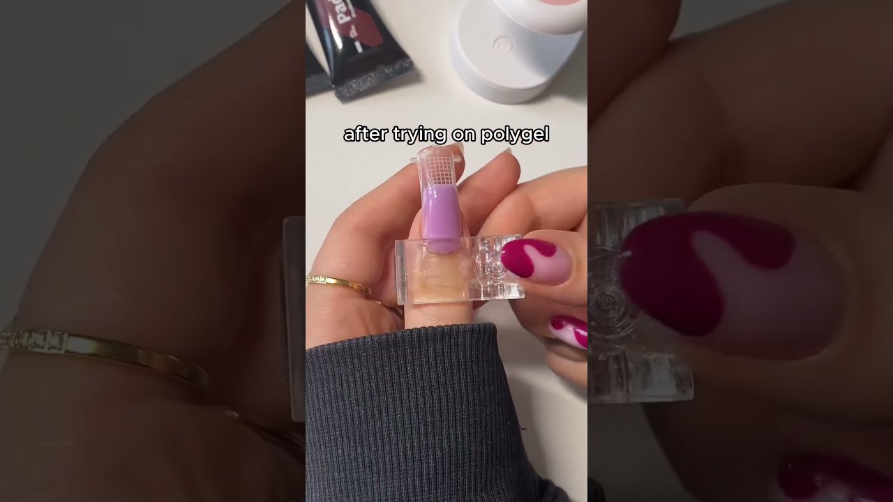 ACRLYCS Vs POLYGEL Nails Test