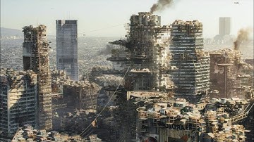 Earth Becomes a Wasteland Where The Poor Are Enslaved by Robots While The Rich Left to Live in Space