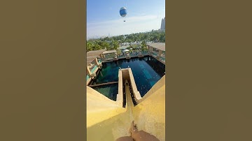 Thumbnail of Tried the Scariest Water Slide in the WORLD! #dubai #shorts #waterpark #adrenaline