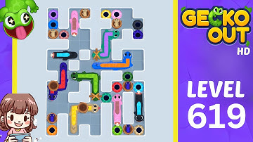 Gecko Out Level 619 Solution Walkthrough