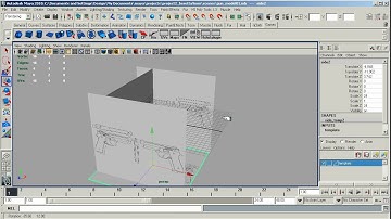 MAYA 2010 - Project2 - Lesson 5 - Image planes2 and back face culling