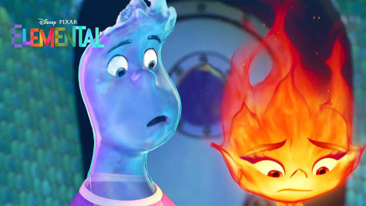 Elemental | In Theaters June 16 - She’s Ember. He’s Wade. See Disney and Pixar's new movie “Elemental" in theaters June 2023!