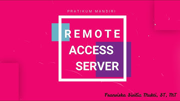 Belajar Server - #3 Remote Access Server (TELNET)