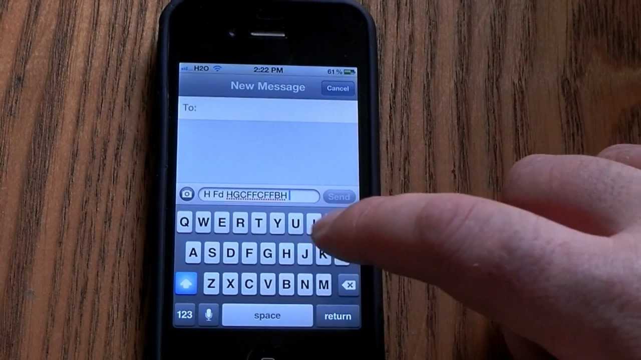 How to write in all capital letters on iphone without having to keep  hitting the capitalize arrow