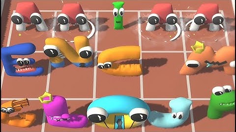 GAMEPLAY MERGE ALPHABET LORE LEVEL 25-26 📛 abcdefghijklmnopqrstuvwxyz