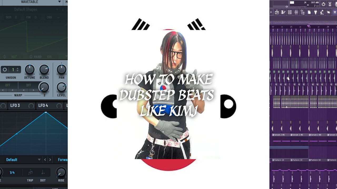 MAKING A DUBSTEP BEAT LIKE KIMJ (FL STUDIO)