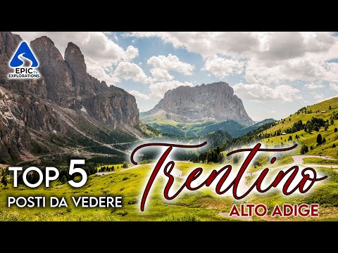 Trentino-Alto Adige: Top 5 Città e Luoghi da Visitare | 4K