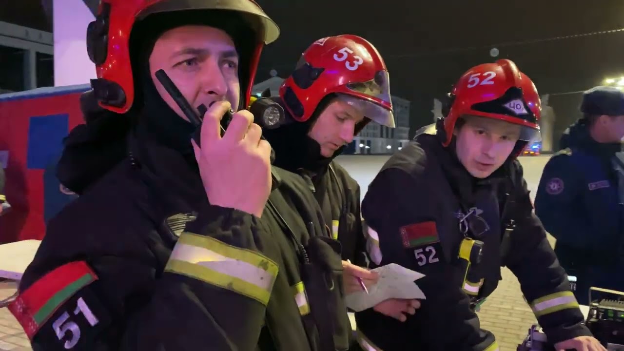 Учения МЧС на станции метро 