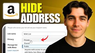 How To Hide Address On Amazon Wishlist (Tutorial 2026)