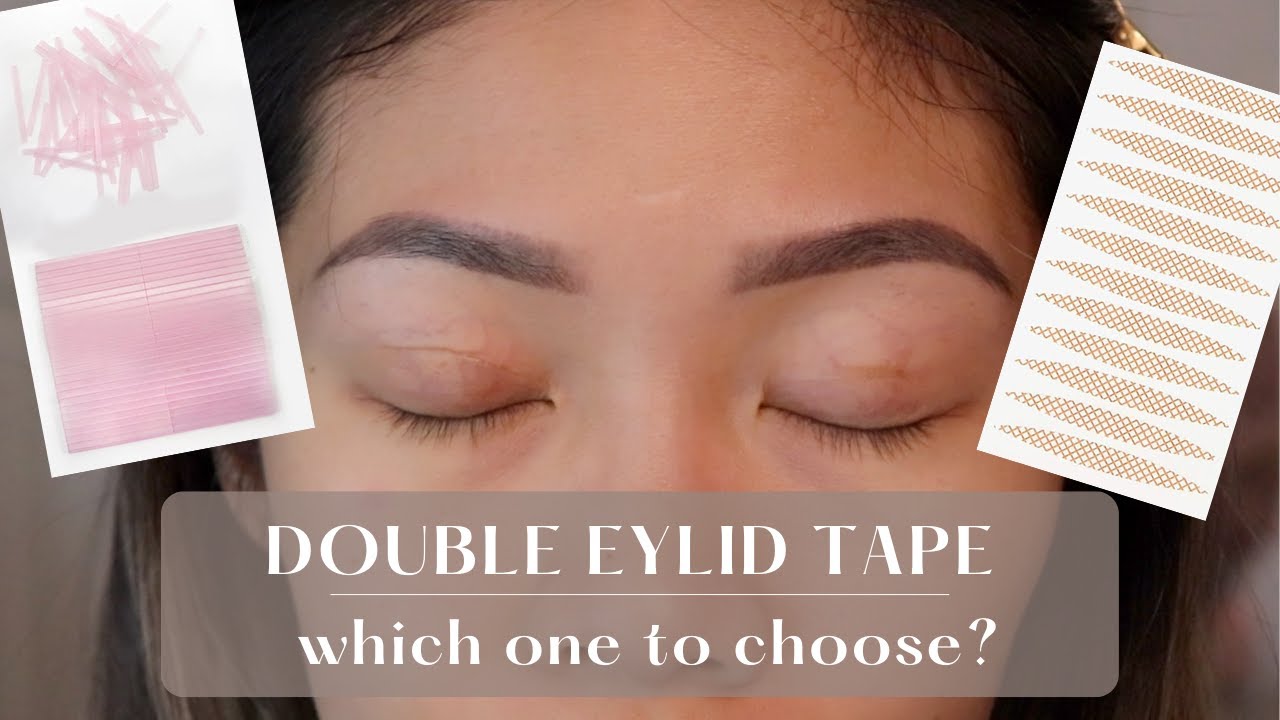 How to get double eyelids, which double eyelid tape to use?