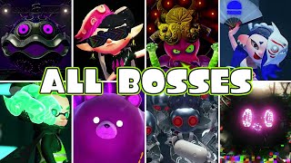 Splatoon 1, 2 \& 3 - All Bosses + Cutscenes DLC Included! (2015 - 2024)