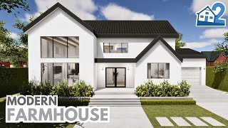 Modern Farmhouse | House Flipper 2 | Sandbox Mode | Speed Build