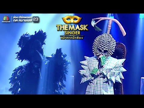 7 Years / Creep - หน้ากากทุเรียน,หน้ากากอีกา | THE MASK SINGER