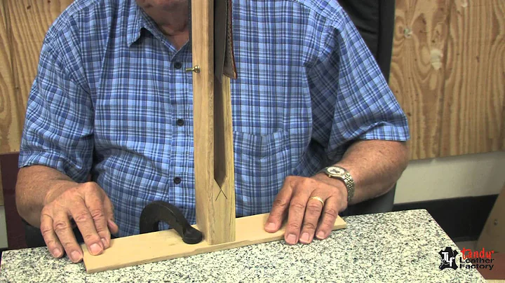 How To Use The Stitching Pony For Lacing Leather