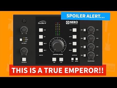 Audient Nero Monitor Controller | Emperor, Or Silly Fish?