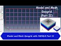 How to model and Mesh Geogrid with ABAQUS 2021 Part2 HD