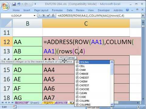 Excel Magic Trick # 279 Create the Series AA, AB, ZZ w For (nowtelugu.com)