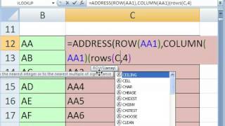 Excel Magic Trick # 279 Create the Series AA, AB, ZZ w For (nowtelugu.com)
