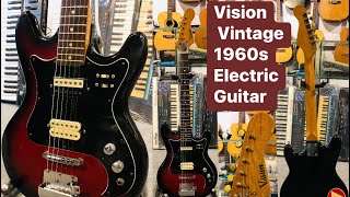 Vision Vintage 1960s electric guitar made in japan ( Wilson's