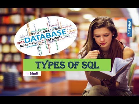 WHAT ARE TYPES OF SQL IN HINDI