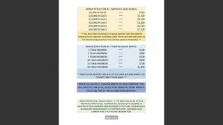 Bonus Structure And Commission