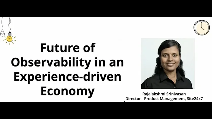 "Future of Observability in an Experience-drive......