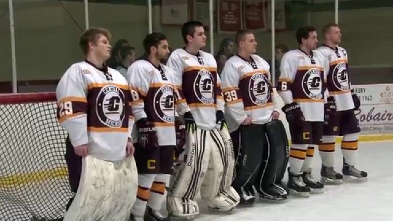 Thank You Seniors (Senior Night for CMU Hockey)