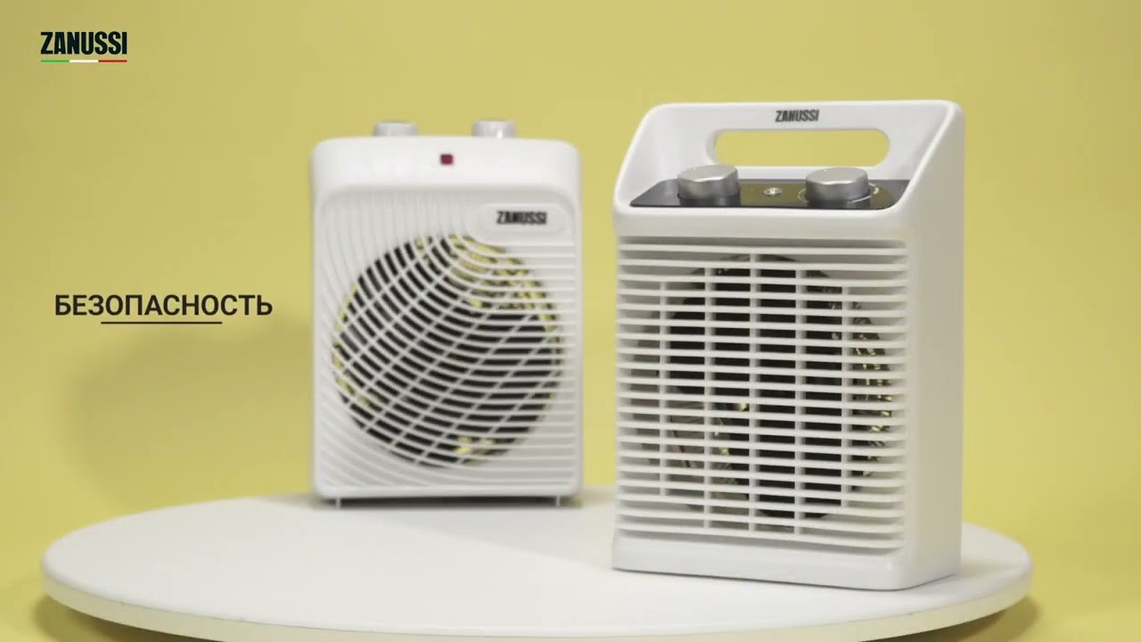 Обзор тепловентиляторов Zanussi ZFH S 204 и Zanussi ZFH S 202 1