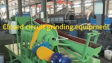 Closed-Circuit Grinding Equipment Test Run | Real-Time Ore Grinding & Classification Demo