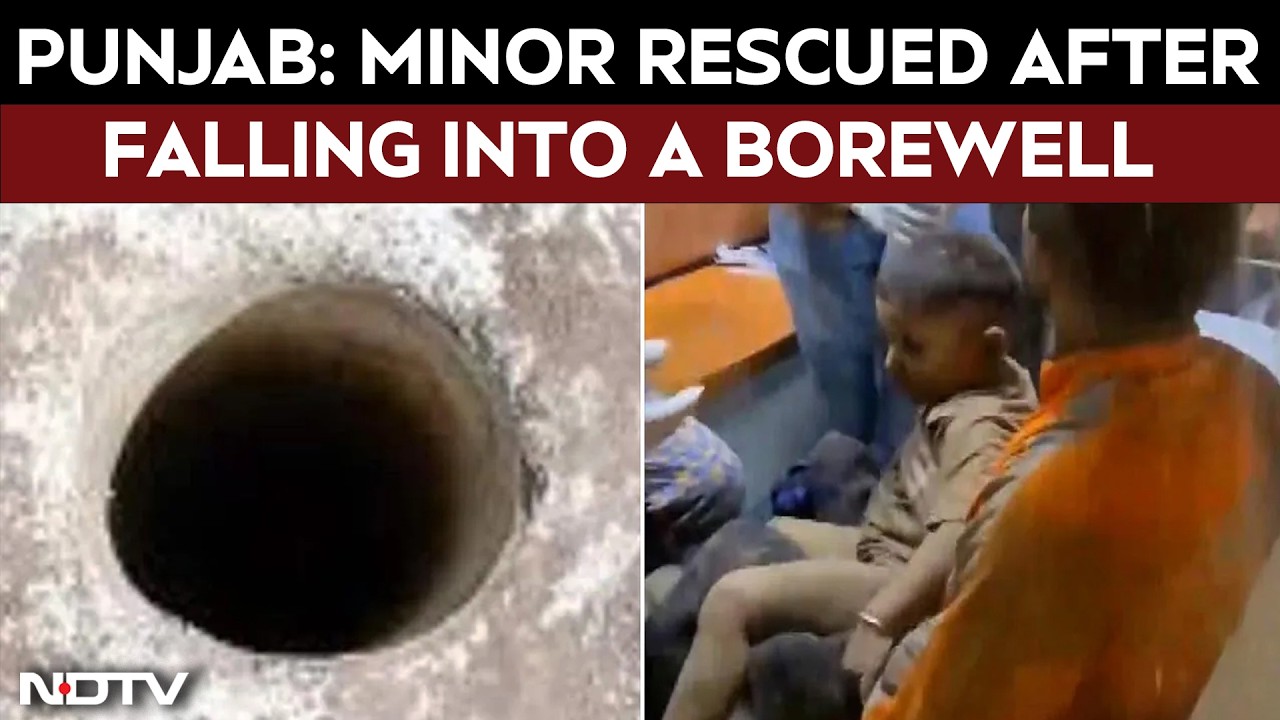 Punjab News | 4-Year-Old Boy Rescued After Falling Into Borewell In ...