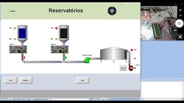 Indusoft Web Studio - Projeto Reservatórios com comunicação com Arduino